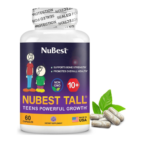 NuBest Tall 10+ Premium Bone Strength Formula – Calcium, Vitamin D3, K2 & Multiv