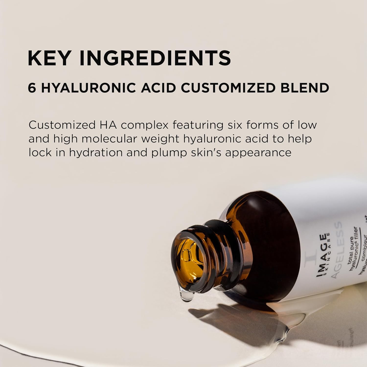 IMAGE Skincare AGELESS Total Pure Hyaluronic 6 Filler – Hydrating Facial Serum f