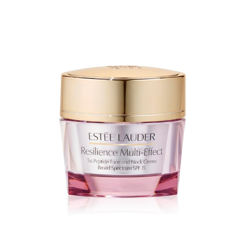 Estée Lauder Resilience Multi-Effect Tri-Peptide Face & Neck Cream SPF 15 – Plum