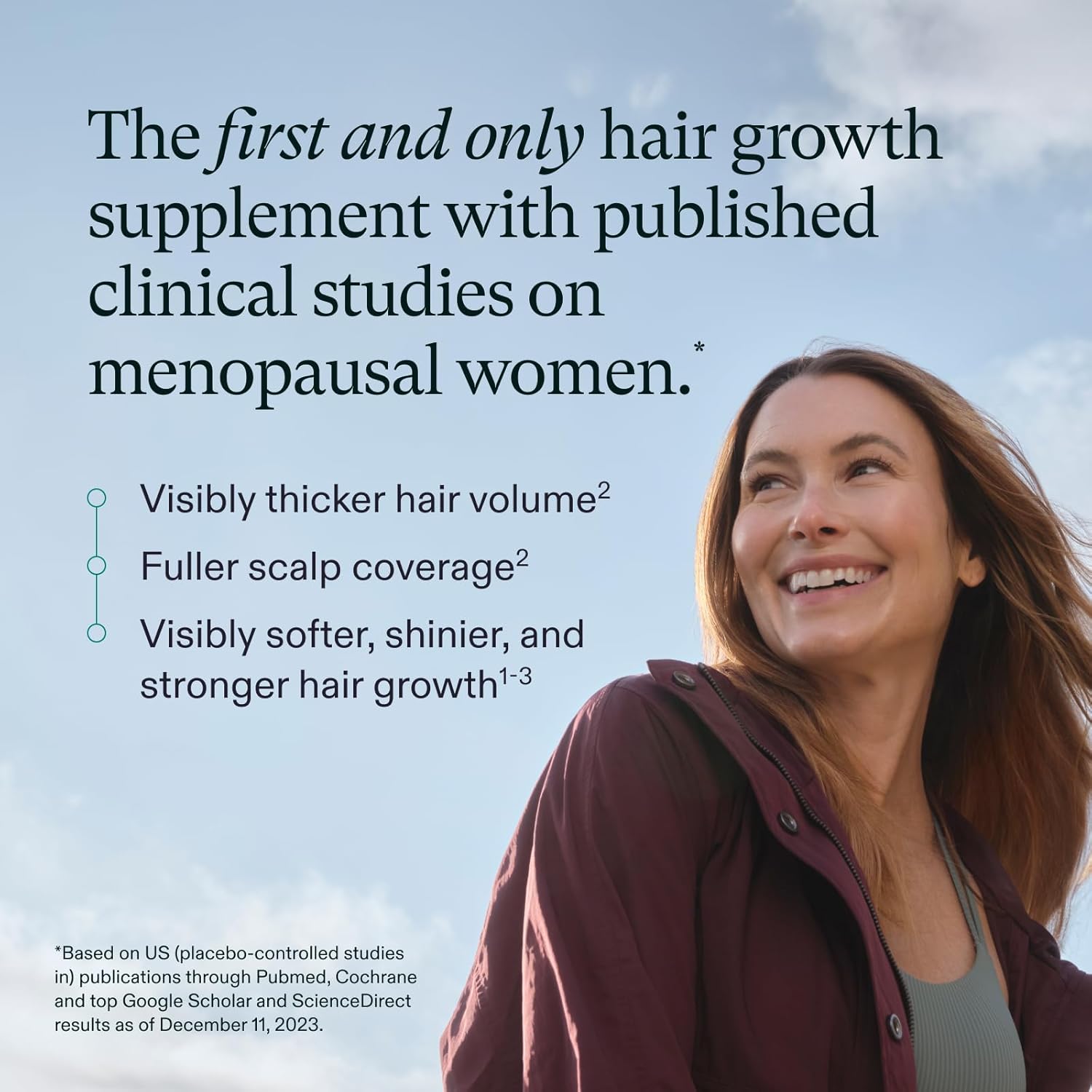 Nutrafol Women’s Balance Hair Growth Supplement – Thicker Hair & Scalp Coverage,