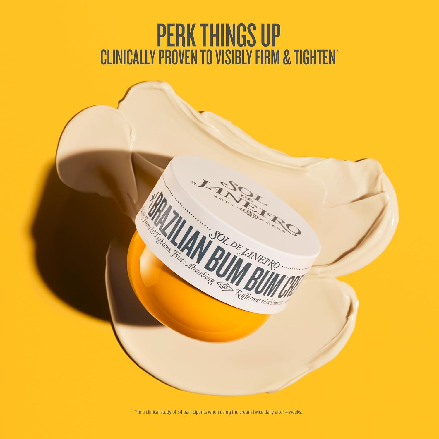 SOL DE JANEIRO Brazilian Bum Bum Cream – Firming & Hydrating Body Cream with Gua