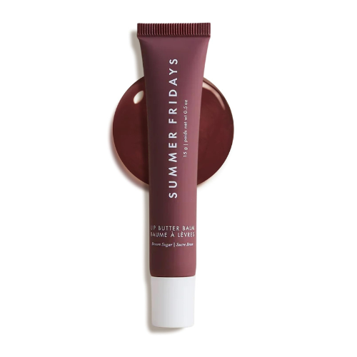 Summer Fridays Tinted Lip Butter Balm – Sheer-Tinted Conditioning Vegan Lip Balm