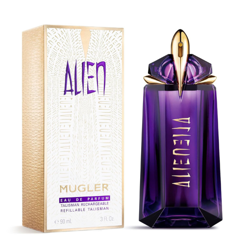 Mugler Alien Eau de Parfum for Women – Long-Lasting Floral & Woody Fragrance wit