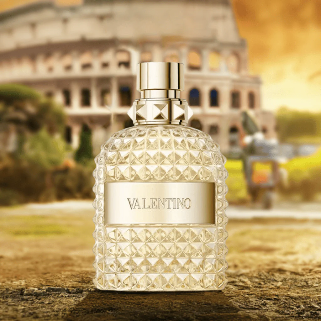 Valentino Uomo Born In Roma The Gold Eau de Toilette for Men 3.4 oz / 100 ml Spray – Luxury Cologne USA