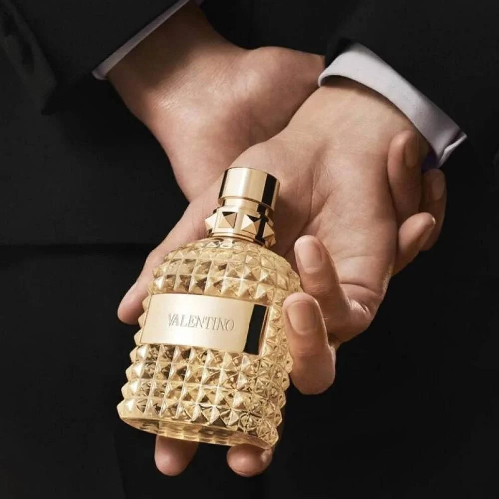 Valentino Uomo Born In Roma The Gold Eau de Toilette for Men 3.4 oz / 100 ml Spray – Luxury Cologne USA