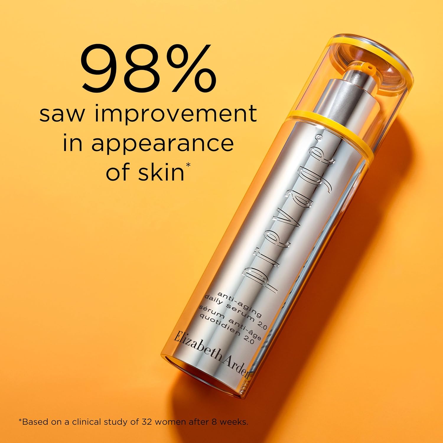 Elizabeth Arden PREVAGE Anti-Aging Face Serum 2.0  1.7 oz – Brightening Dark Spot Corrector with Idebenone