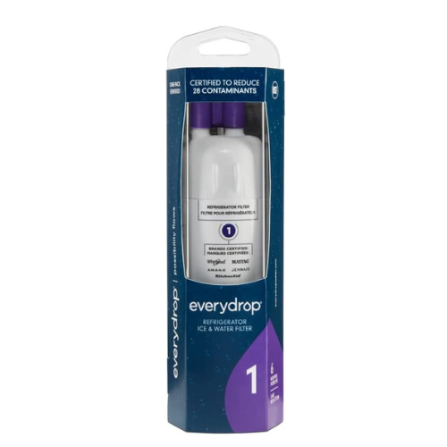 EveryDrop by Whirlpool Ice & Water Refrigerator Filter 1, EDR1RXD1, Single Pack