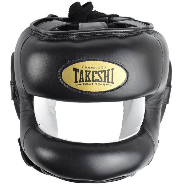 Custom Logo Design High Quality Genuine Leather MMA Boxing Safety Training Head Guard Nose Bar
